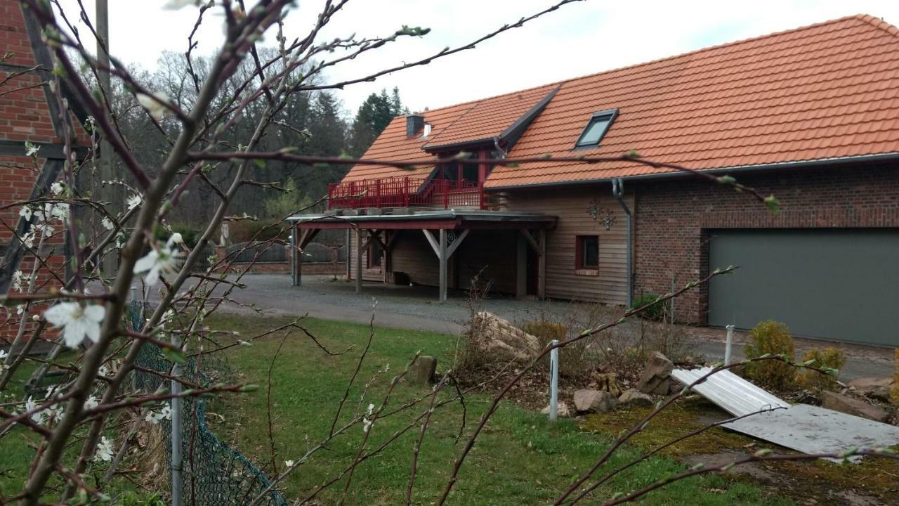 Ziegeleihof Inmitten Von Wiesen Und Waeldern Degenershausen Exteriör bild